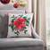 Safavieh Gwendolen Complete Decoration Pillows Beige, Red, Green (45.72x45.72)