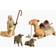 Willow Tree Shepherd and Stable Animals Dekorationsfigur 19cm 4stk