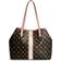 Guess Vikky Handbag - Mocha Logo Multi