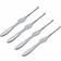 Alessi Colombina Fiskegaffel 20cm 4stk