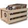 Crosley Record Natural Storage Box