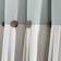 Lush Decor Linen Button Single Window Curtain Panel 101.6x274.32cm