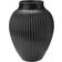 Knabstrup Profiliert Black Vase 20cm