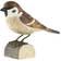 Wildlife Garden DecoBird Tree Sparrow Dekofigur 8.8cm