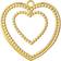 Rosendahl Ball Heart Julgranspynt 12cm