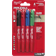 Milwaukee Fine Point Colored Markers, 4 Pack
