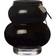 Ernst Curvy Black Vase 10cm