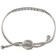 John Hardy Pull Through Station Bracelet - Silver/Moonstone