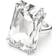 Swarovski Mesmera Cocktail Ring - Silver/Transparent