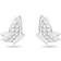 Swarovski Lilia Butterfly Stud Earrings - Silver/Transparent