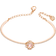 Swarovski Sparkling Dance Bangle - Rose Gold/Pink/Transparent