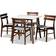 Baxton Studio Richmond Dining Set 31.5x31.5" 5