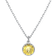 Swarovski November Birthstone Pendant Necklace - Silver/Transparent/Yellow