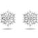 Swarovski Magic Stud Earrings - Silver/Transparent