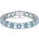 Swarovski Millenia Square Cut Bracelet - Silver/Blue