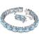 Swarovski Millenia Square Cut Bracelet - Silver/Blue