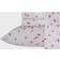 Poppy & Fritz Cherries Underlakan Vit, Röd (243.84x167.64cm)