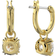 Swarovski Constella Drop Earrings - Gold/Transparent