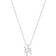 Swarovski Pisces Zodiac II Pendant Necklace - Silver/Transparent
