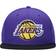 Mitchell & Ness Los Angeles Lakers Hardwood Classics Bandana Undervisor Snapback Hat Men - Purple