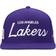 Mitchell & Ness Los Angeles Lakers Hardwood Classics Vintage Script Snapback Hat Men - Purple