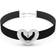 Swarovski Una Choker Necklace - Silver/Black/Transparent