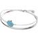 Swarovski Ginger Bangle - Silver/Blue