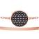 Swarovski Ginger Bangle - Rose Gold/Grey