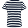 Tierra Hempy Striped Tee - Eclipse Blue/White