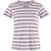 Tierra Hempy Striped Tee - Sea Fog/White