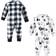 Hudson Unisex Plush Jumpsuits - Winter Bear