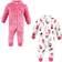 Hudson Baby Infant Girl Plush Jumpsuits - Ice Cream