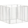 vidaXL Compostbak 100 x 100 x 77 cm Gegalvaniseerd Staal