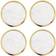 Hilke Collection - Glasbrik 10cm 4stk
