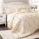 Lush Decor Avon Sängöverkast Beige (243.84x233.68cm)