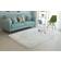 Amazing Rugs Long Pile White 96x132"