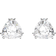 Swarovski Millenia Stud Earrings - Silver/Transparent