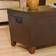 Southern Enterprises Pyramid Trunk Cocktail Coffee Table 21.2x38.8"