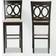 Baxton Studio Carson Bar Stool 120.9cm 2pcs