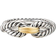 David Yurman Cable Loop Ring - Silver/Gold