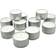 Stonebriar Collection 8hr Long Burning Tea Light Unscented White Candle 2" 50pcs