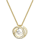 Swarovski Generation Pendant Nacklace - Gold/Transparent