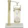 DecMode Gold Brass Glam Timer Decorative Item