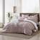 Swift Home Valatie Duvet Cover Pink, White (228.6x172.72)