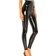 Commando Control Top Faux Patent Leather Leggings - Black