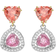 Swarovski Millenia Drop Earrings - Gold/Silver/Multicolour