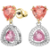 Swarovski Millenia Drop Earrings - Gold/Silver/Multicolour