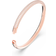 Swarovski Stone Bangle - Rose Gold/Transparent