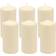 Stonebriar Collection Pillar Ivory Candle 9.8" 6pcs