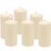 Stonebriar Collection Pillar Ivory Candle 9.8" 6pcs